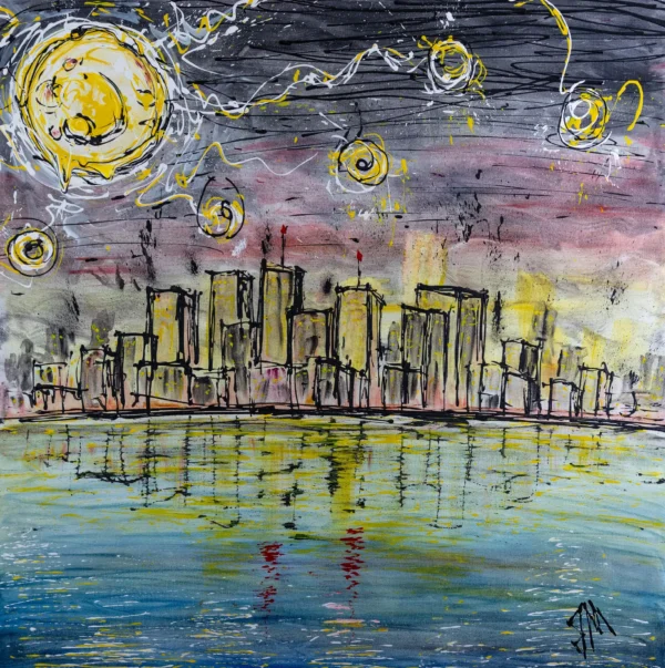 "Moonburst City" - Original